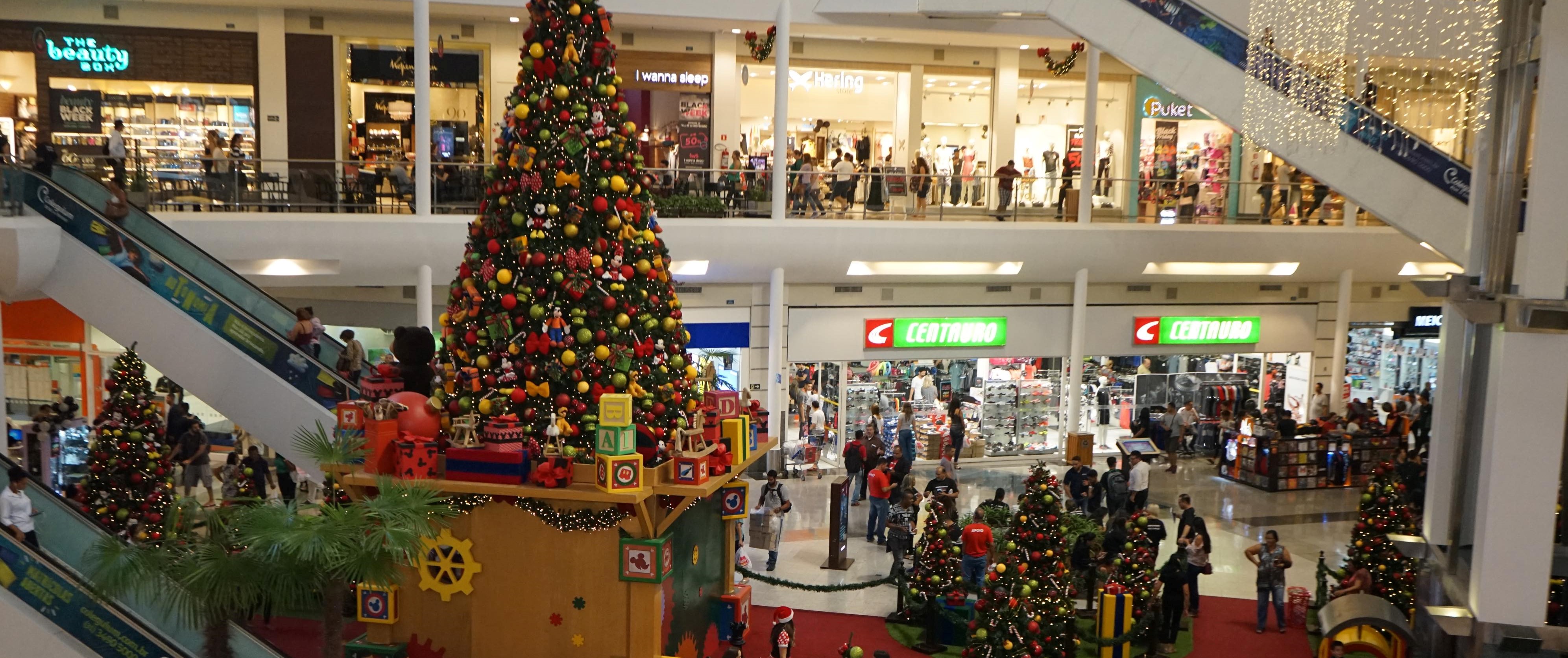 Natal no Shopping Del Rey