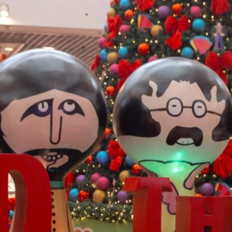 Natal do Minas Shopping destaca o universo dos Beatles - Agenda BH